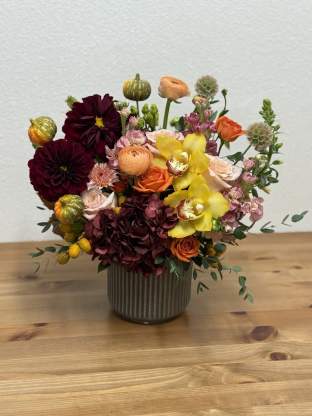 Fall-Themed Flower Arrangements