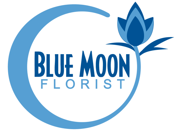 Blue Moon Florist Logo