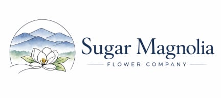 Sugar Magnolia Flower Company Logo