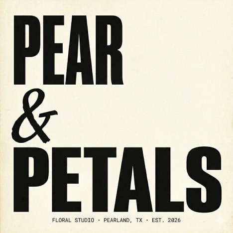 Pear and Petals Logo