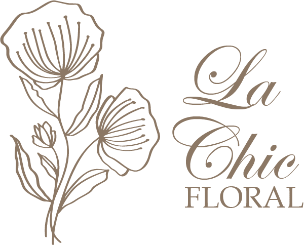 La Chic Floral Logo