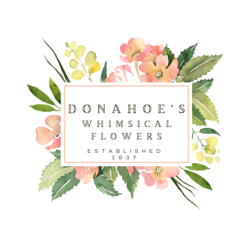 Donahoes Whimsical Flowers Logo