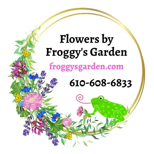 Flowers by Froggy's Garden Logo