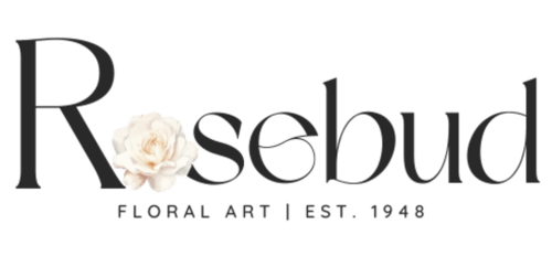 Rosebud Floral Art Logo