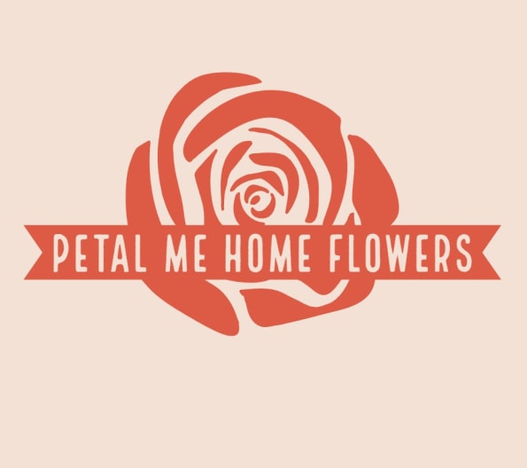 Petal Me Home Flowers Logo