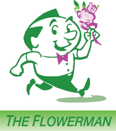 The Flowerman, Inc. Logo