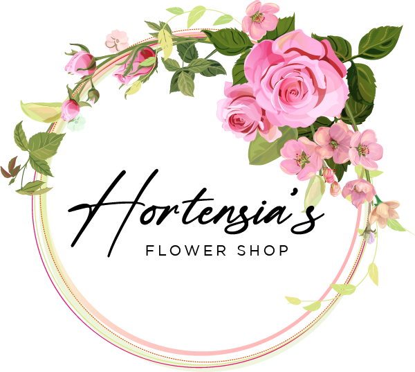 Hortensia's Flower Shop Logo
