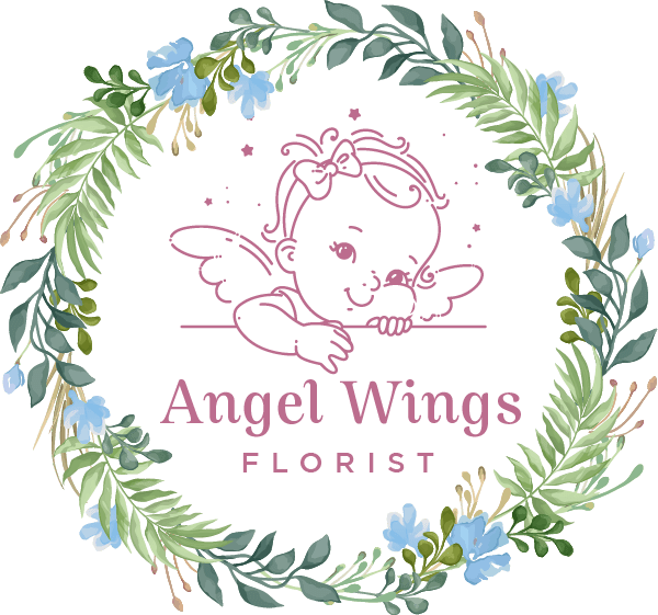 Angel Wings Florist Logo