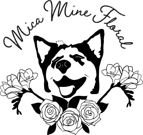 Mica Mine Floral Logo