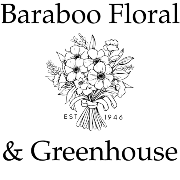 Baraboo Floral Co and Greenhouse Logo