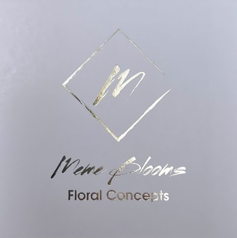 Meme Blooms Floral Concepts Logo