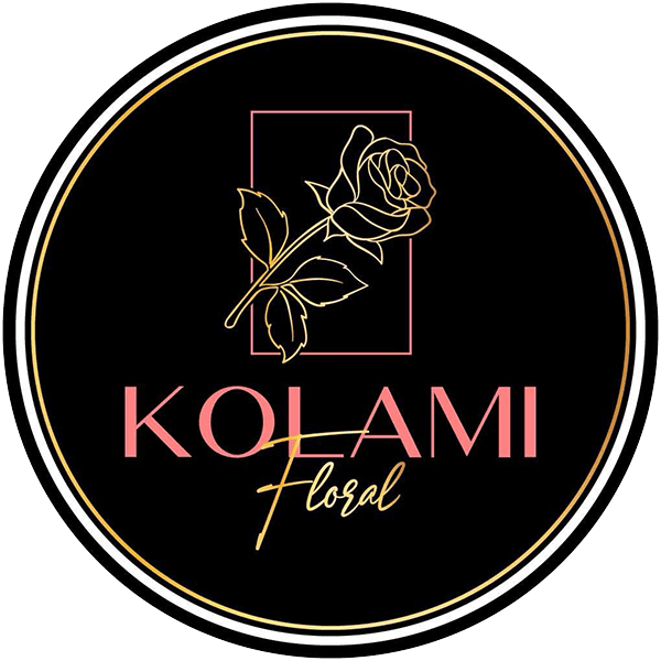 Kolami Floral Logo