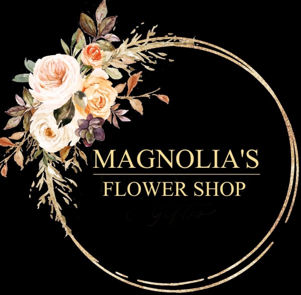 Magnolia's Flower Shop Logo