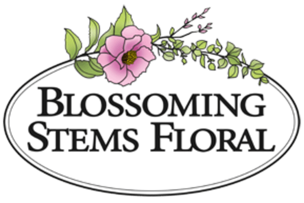 Blossoming Stems Floral Logo