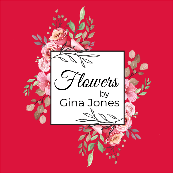 Flowers by Gina Jones Logo