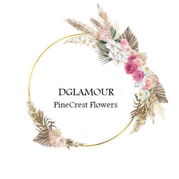 DGlamour Pinecrest Flowers Logo