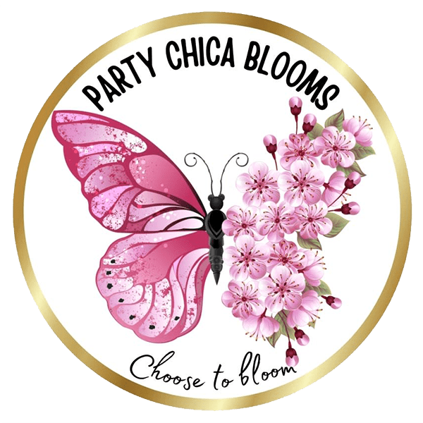 Party Chica Blooms Logo