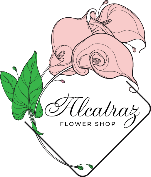 Alcatraz Flower Shop Logo