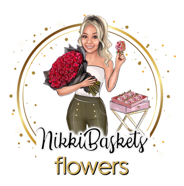 NikkiBaskets Flowers Logo