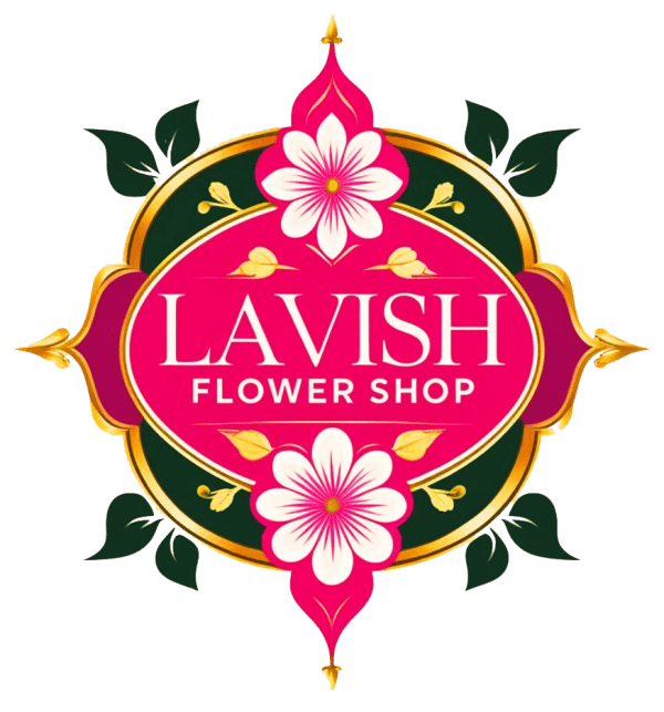 Lavish Flower shop Logo