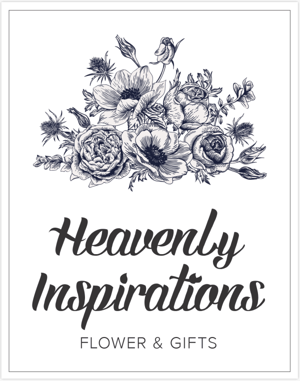 Heavenly Inspirations Flowers & Gifts Logo