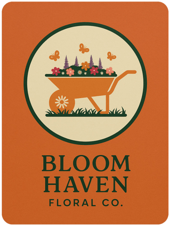 Bloom Haven Floral Co. Logo