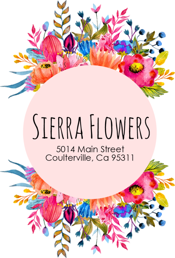 Sierra Flowers Logo