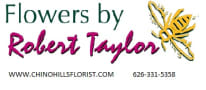 Flowers By Robert Taylor Inc. Covina & West Covina Logo