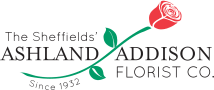 Ashland Addison Florist Co. Logo