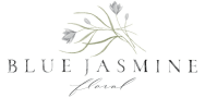 Blue Jasmine Floral Logo