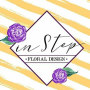 In Step Floral Design Logo