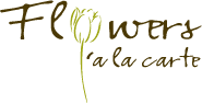 Flowers 'a la Carte Logo