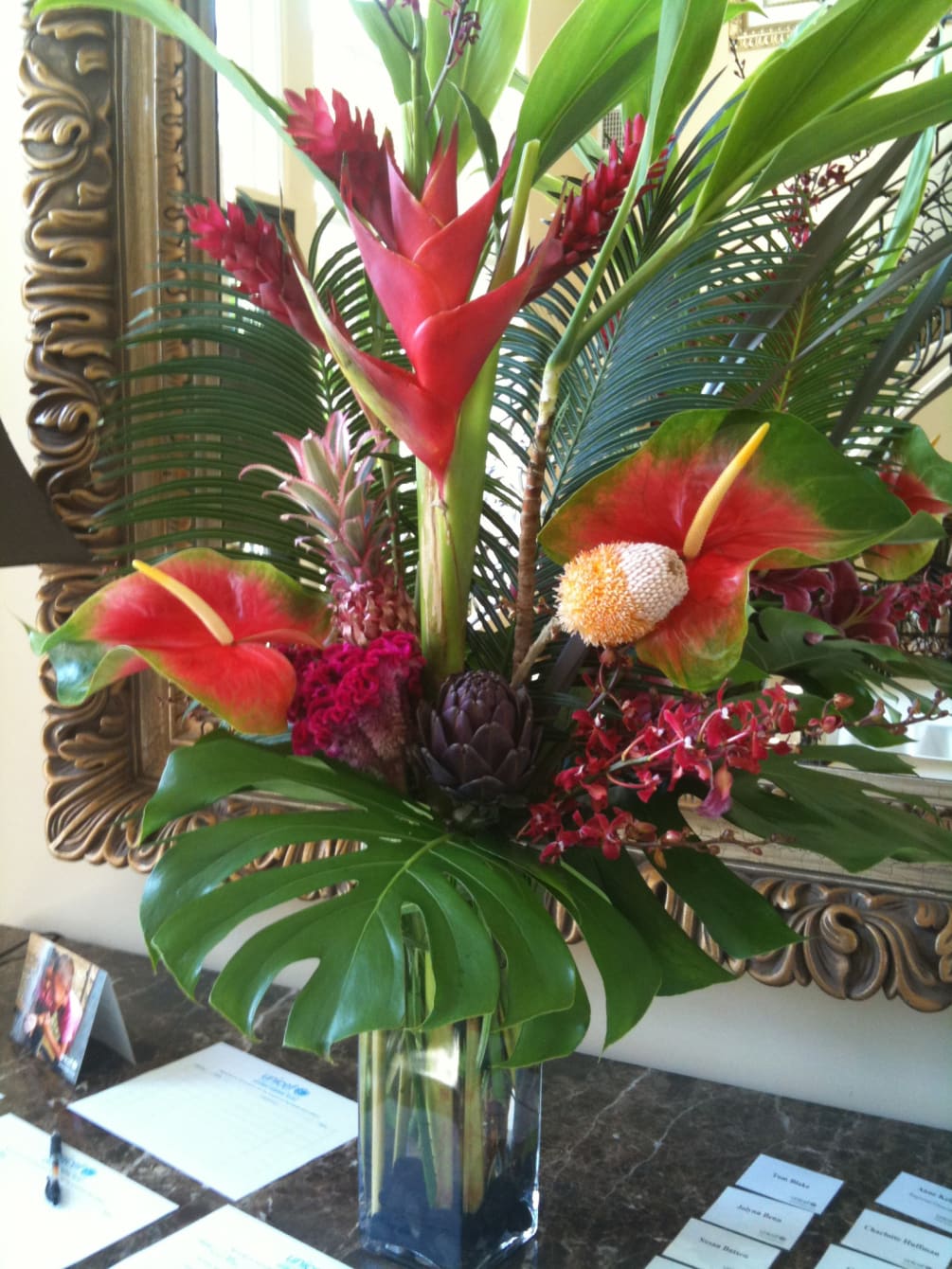 Exotic Tropical By My Flower Guy Flowers Events