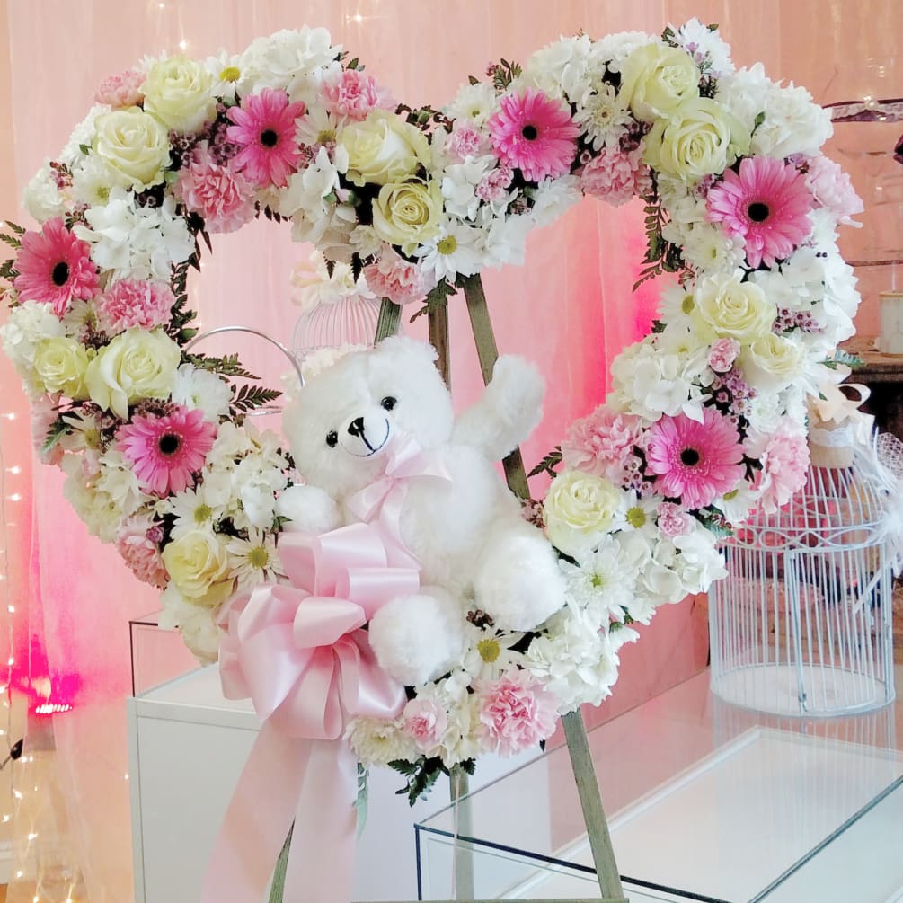 floral teddy