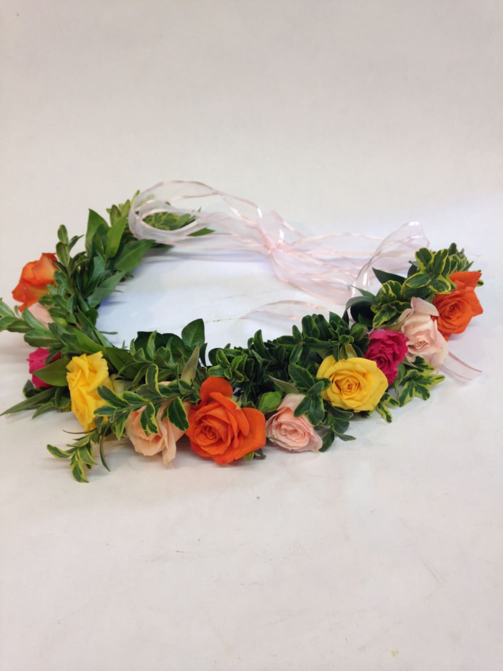 flower ring headband