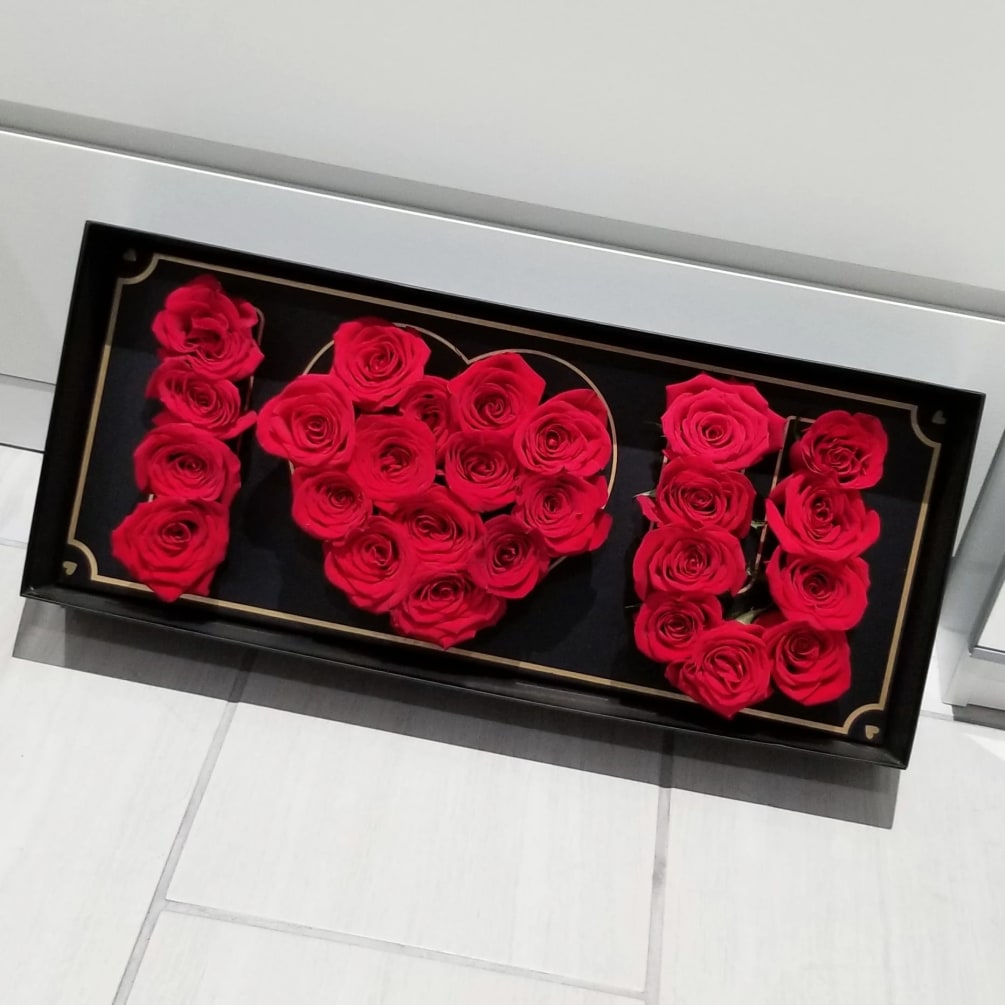 I Love You By Maggie S Flower Shop