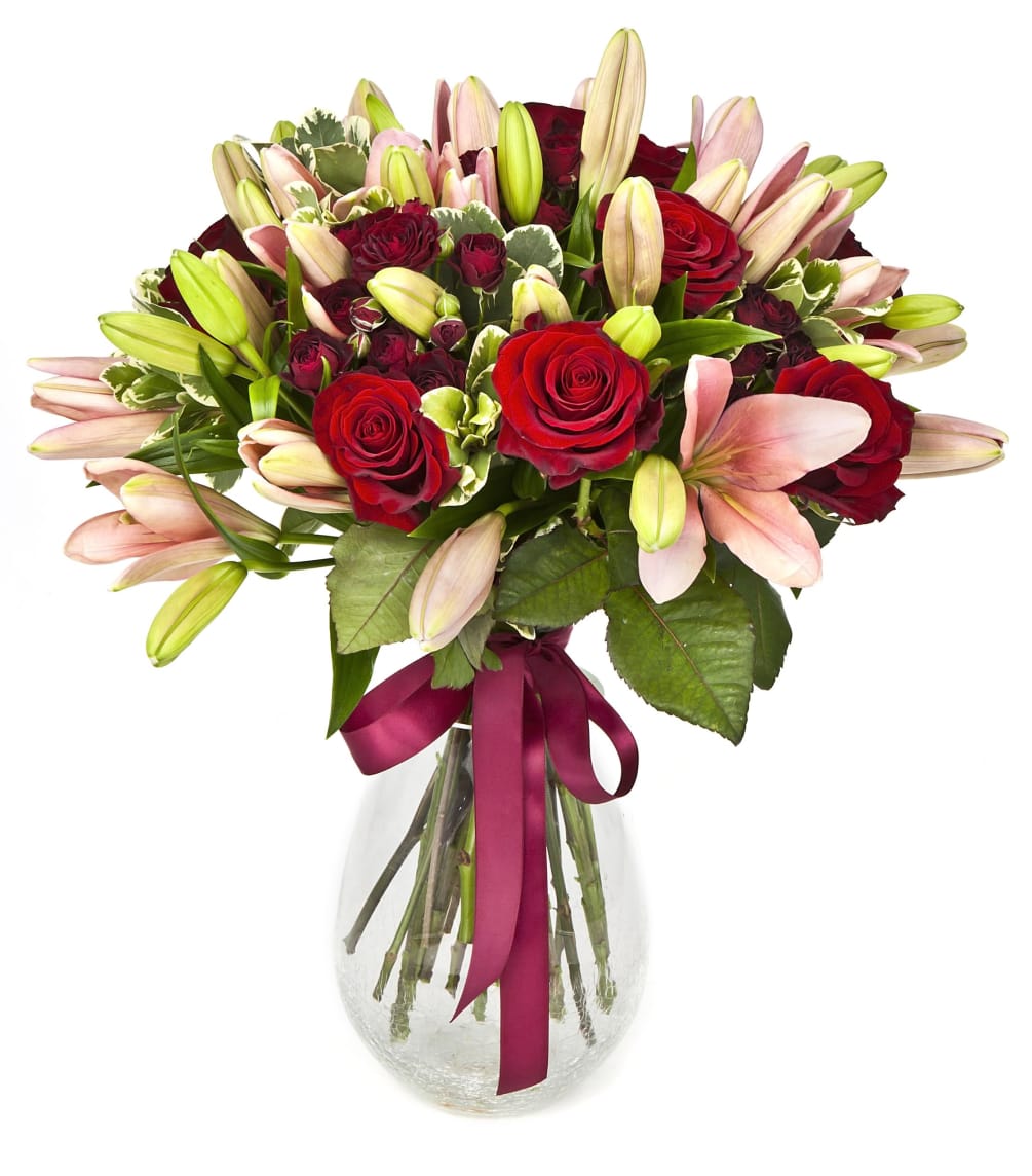 Shower the one you love with this romantic expression of roses and