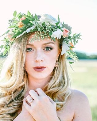 Beautiful cheap flower crown