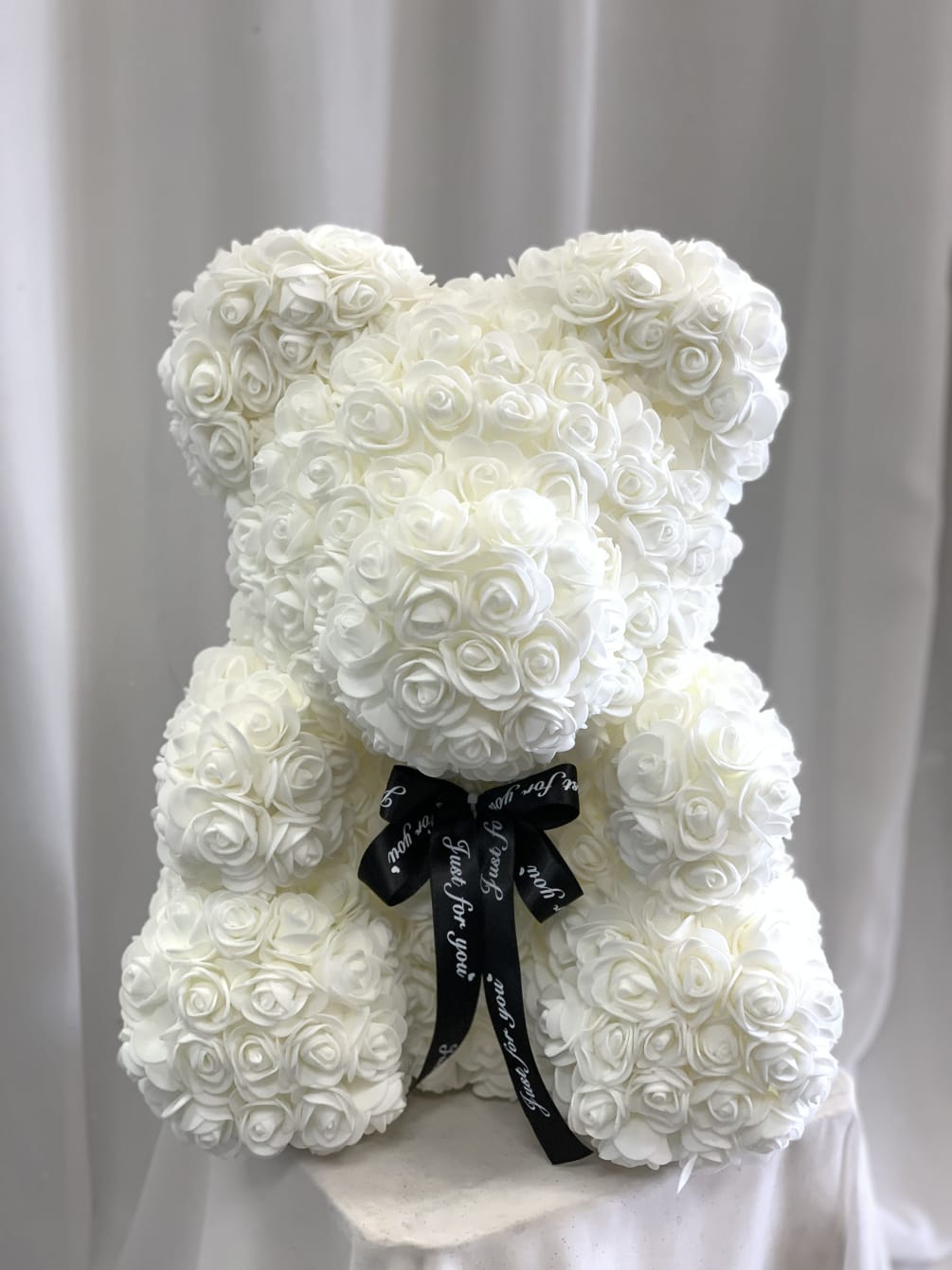 Rose covered bear discount