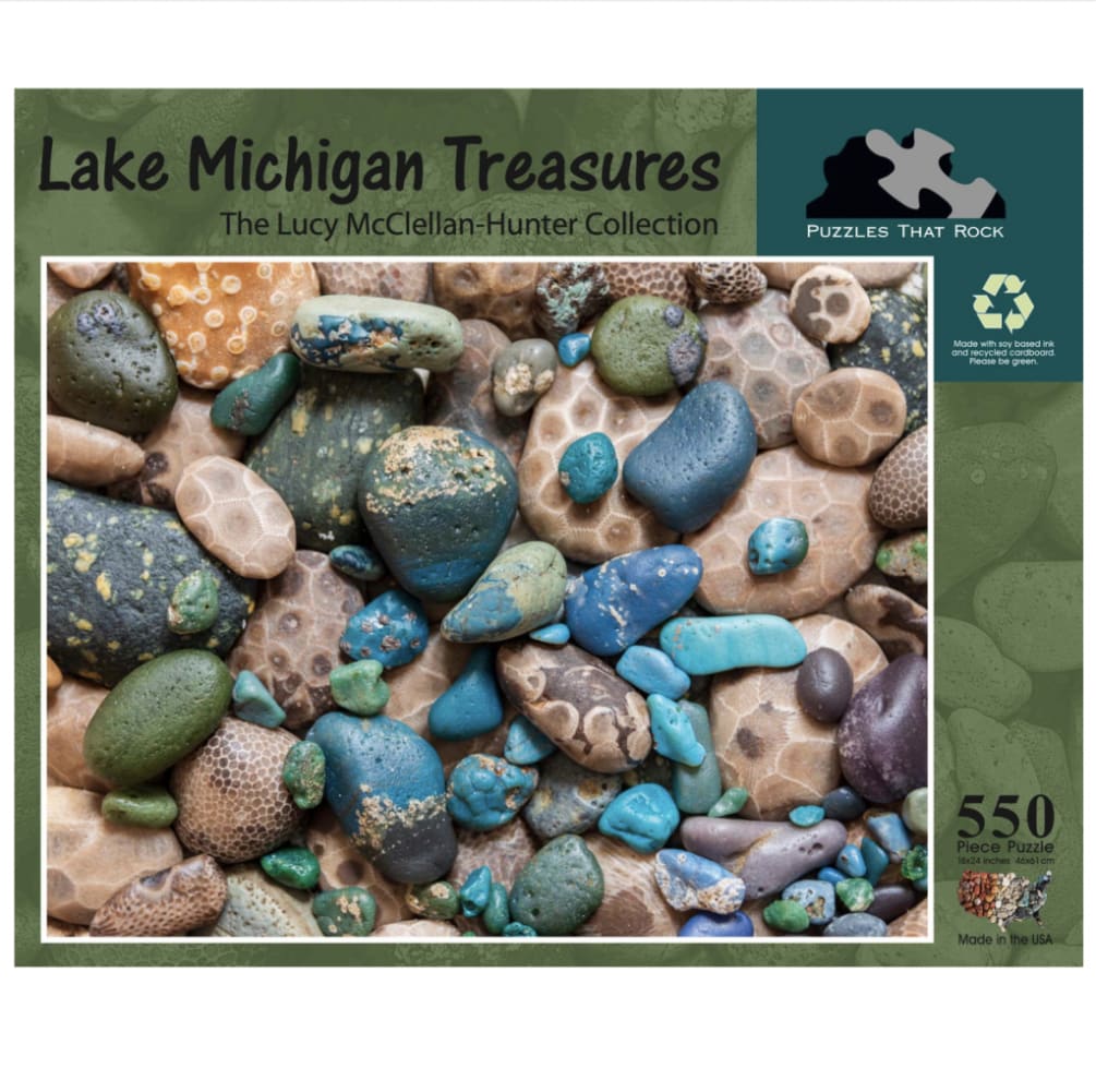 Puzzles That Rock Lake Michigan Treasures By Candlelight Floral Gifts