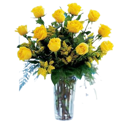Denver Flower Pros Flowers offers luxurious long stem yellow Fair Trade roses