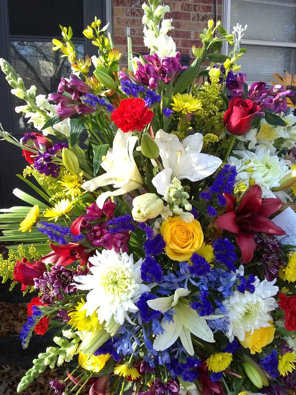 Colorful Spray of Love by Dana Daniels Designs