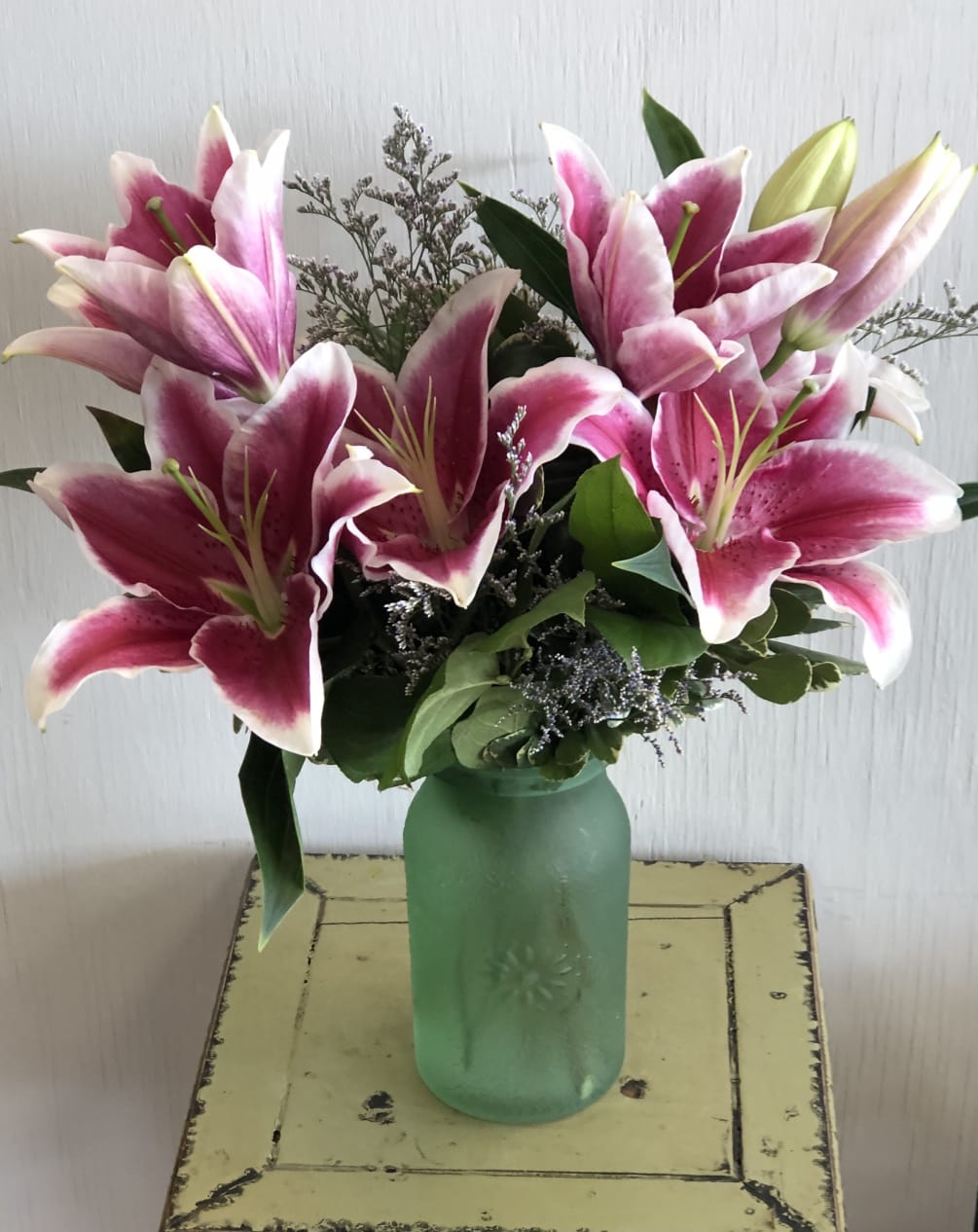 Lily Vase By Carmel Flower Shop Inc