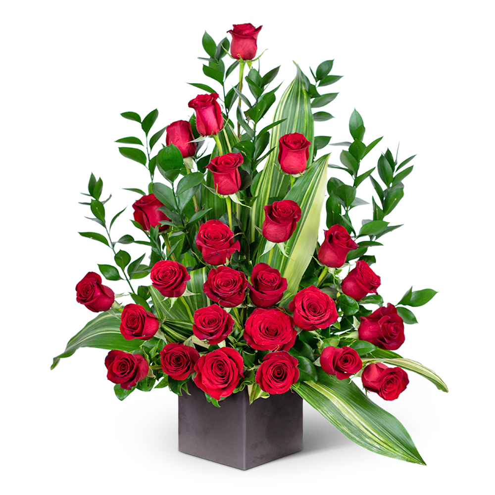 Our Abiding Love is a classic and beautiful choice for funeral flowers
