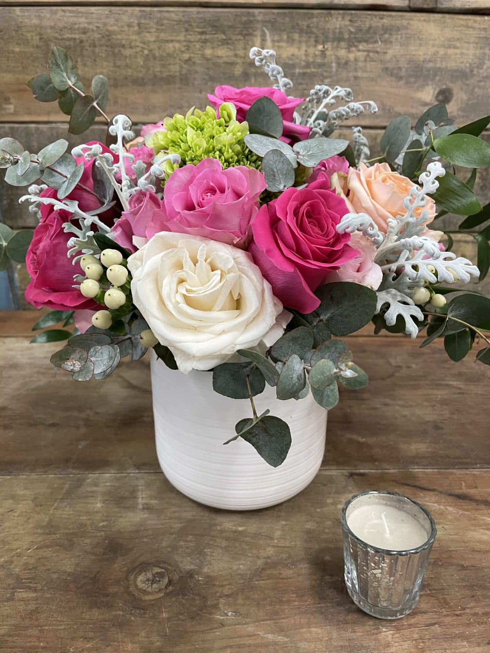 Roses, specialty greens designed to express appreciation for a special Mom or