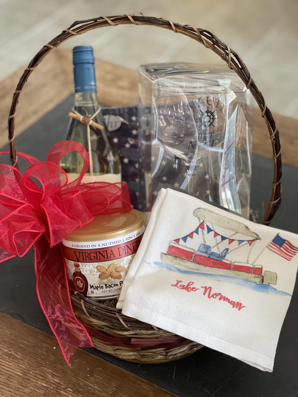 Nauti But Nice Gift Basket By Albertine Florals Wine Gifts