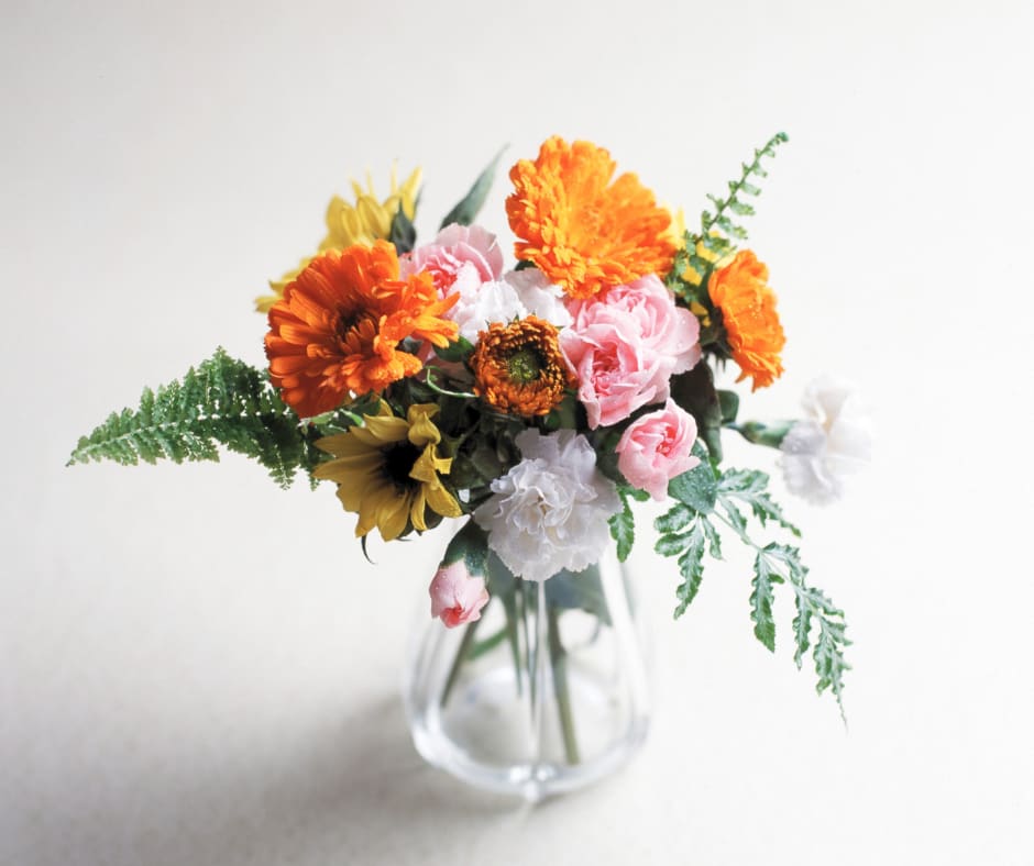 Small Floral Bouquet Arrangement by Hex and Root