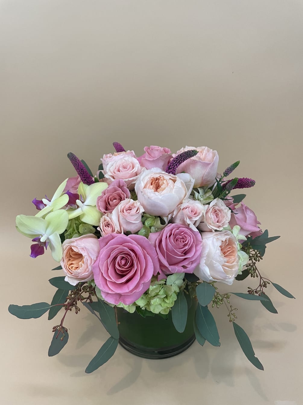 Truly stunning arrangement of our finest Pastels Blossoms.