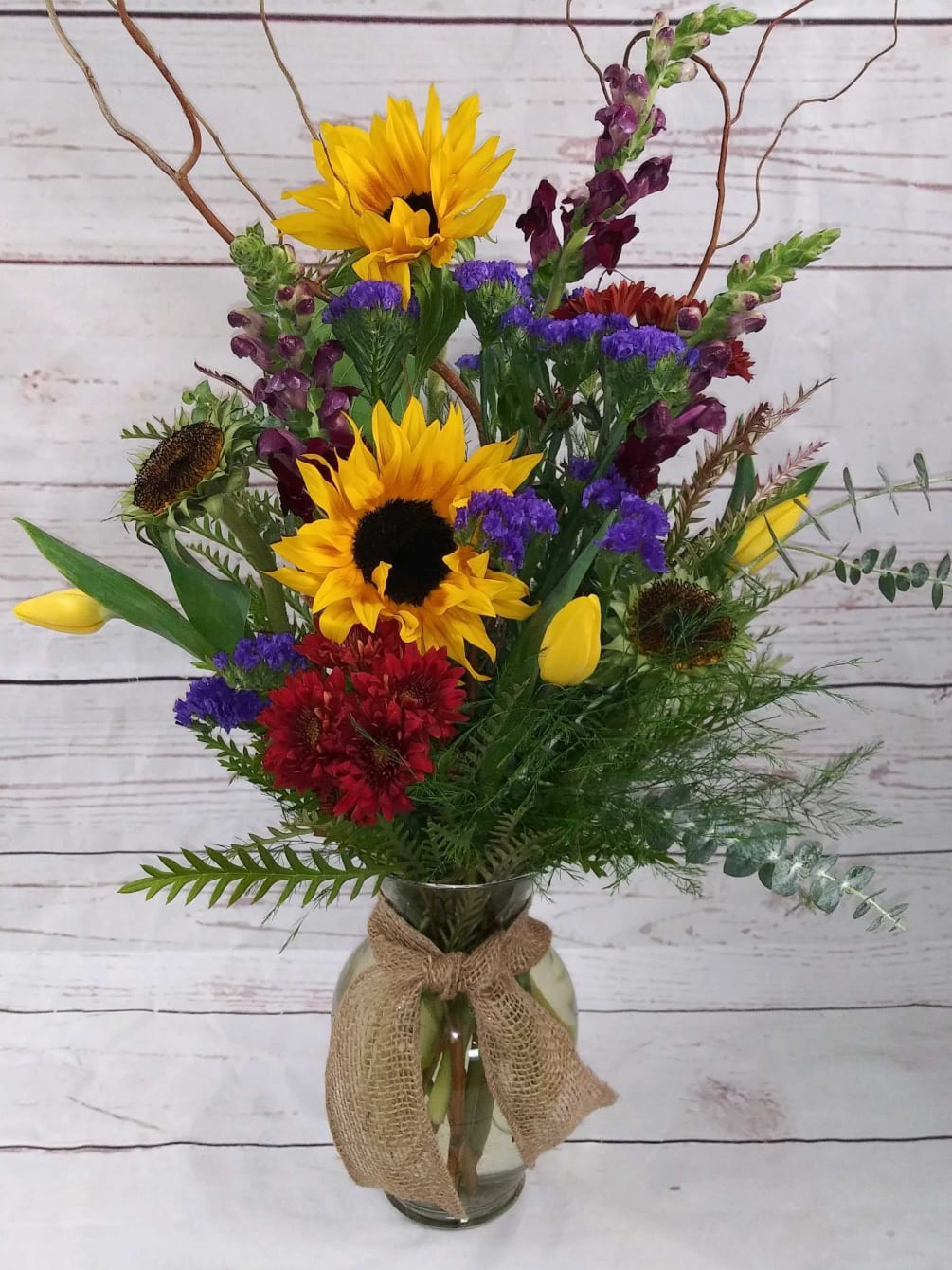 Sunflower Mixed Arrangement for any occasion. 