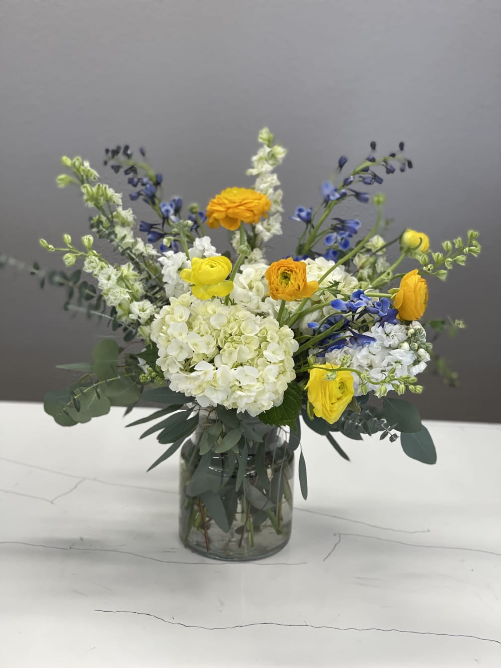 An iteration of Van Gogh&#039;s famous painting with a springtime twist and
